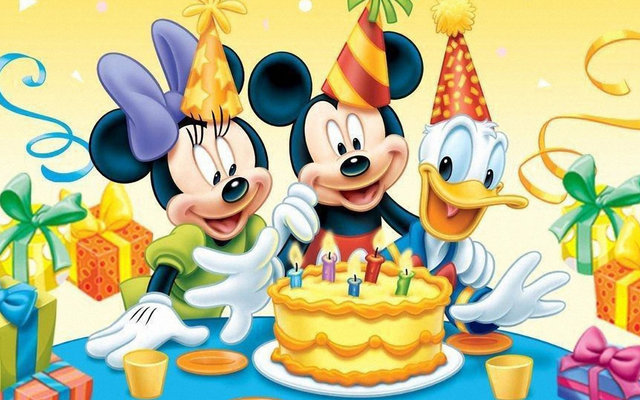 Happy birthday, Mickey Mouse!
